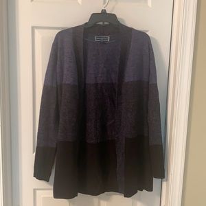 NWOT Color Block Cardigan